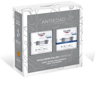 HYALURON FILLER 3X EFFECT DAY + NIGHT LOT 2 x 50 ml